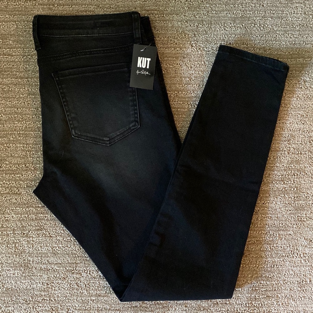 KUT from the Kloth Mia Toothpick Skinny Jeans - 12